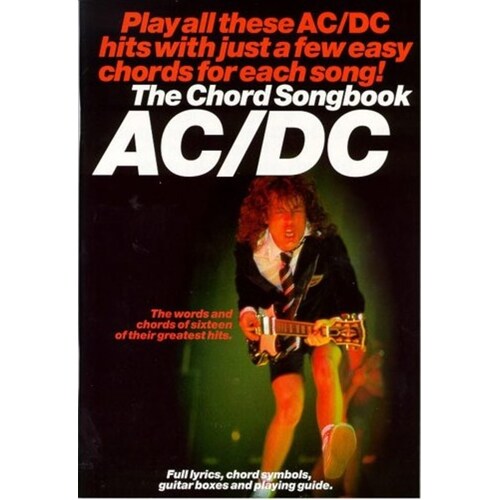 AC/DC Guitar Chord Songbook (Softcover Book)