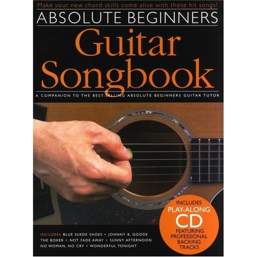 Absolute Beginners Guitar Songbook BK/CD