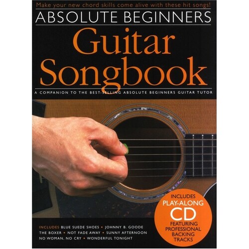 Absolute Beginners Guitar SongSoftcover Book/CD