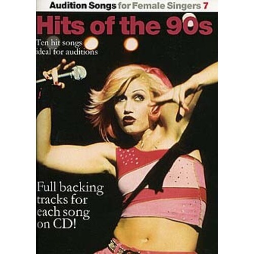 Audition Songs Female 7 90s Book/CD