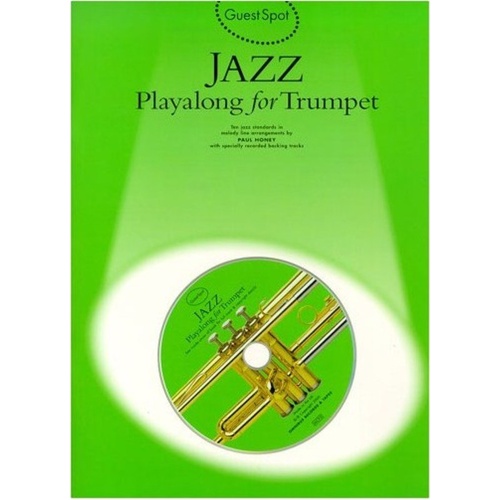 Guest Spot Jazz Playalong Trumpet BK/CD