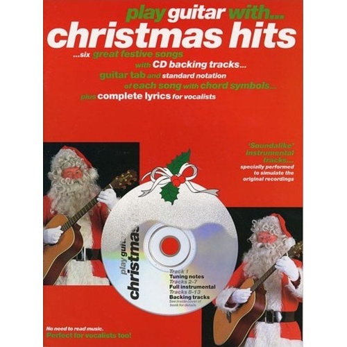Play Guitar With Christmas Hits Tab Book and CD