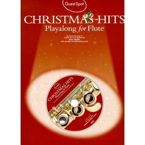 Guest Spot Christmas Hits Flute Softcover Book/CD