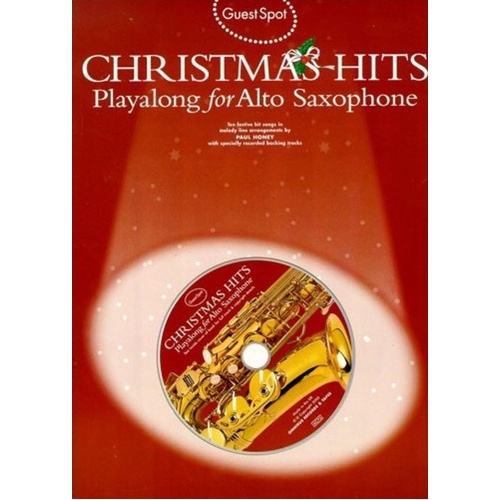 Guest Spot Christmas Hits for Alto Saxophone BK/CD