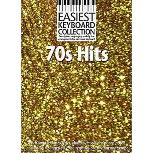 Easiest Keyboard Coll 70S Hits (Softcover Book)