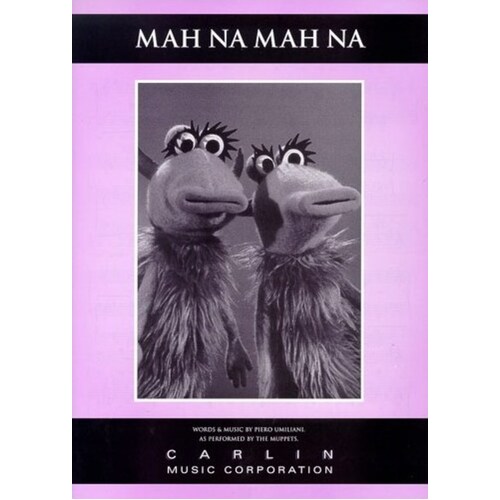 Mah Na Mah Na PVG S/S Muppets Theme (Sheet Music) Book