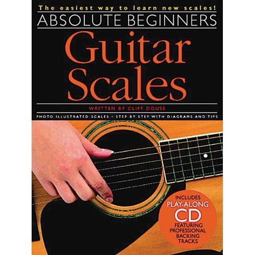 Absolute Beginners Guitar Scales Softcover Book/CD