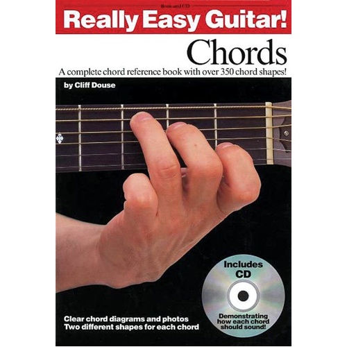 Really Easy Guitar Chords Book with CD