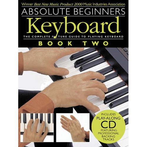 Absolute Beginners Keyboard Book 2 Softcover Book/CD