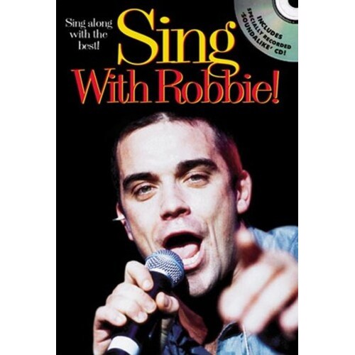Sing With Robbie Softcover Book/CD