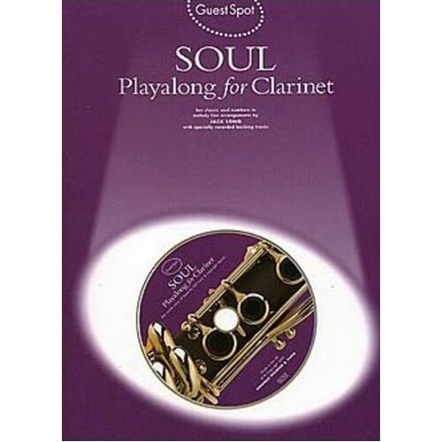 Guest Spot Soul Clarinet Softcover Book/CD