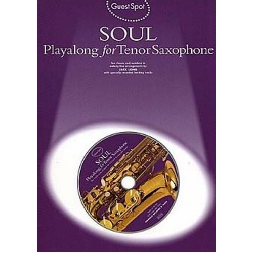 Guest Spot Soul Tenor Saxophone BK/CD