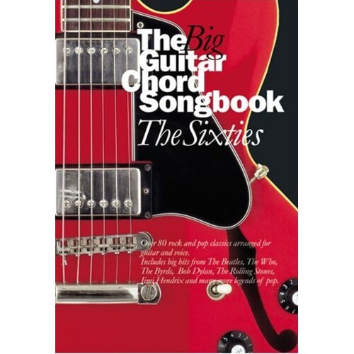Big Guitar Chord Songbook 60s (Softcover Book)
