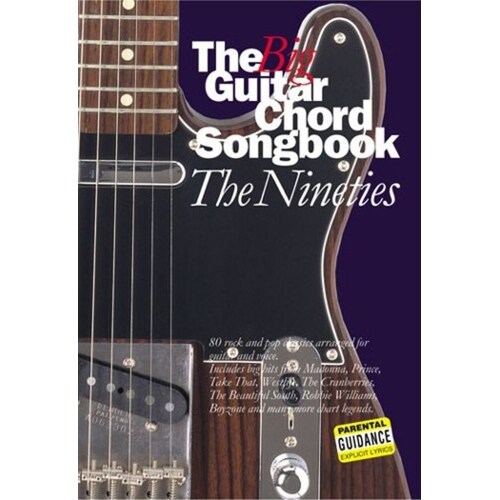 Big Guitar Chord Songbook 90s (Softcover Book)