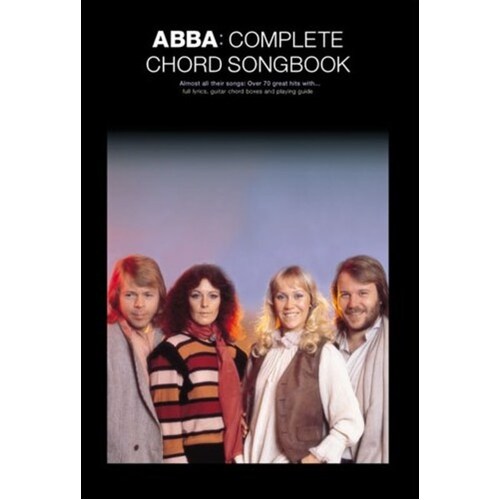 ABBA Complete Chord Songbook (Softcover Book)