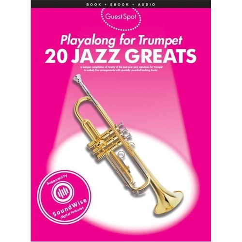 Guest Spot 20 Jazz Greats Trumpet Book by Wise Publications