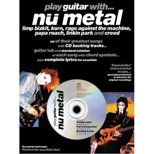 Play Guitar With Nu Metal Softcover Book/CD
