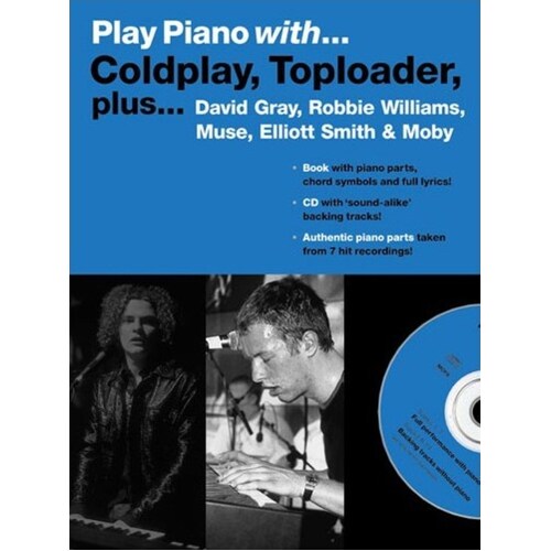 Play Piano With Coldplay Toploader Book/CD Book