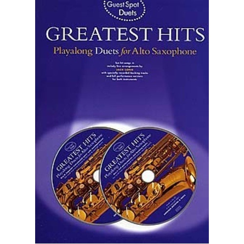 Guest Spot Greatest Hits Duets for Alto Saxophone BK/CD