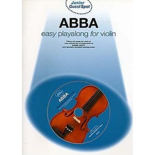 Junior Guest Spot Abba Violin Book/CD