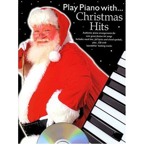 Play Piano With Christmas Hits Softcover Book/CD