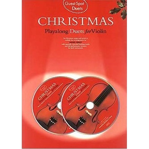 Guest Spot Christmas Duets for Violin with 2 CDs