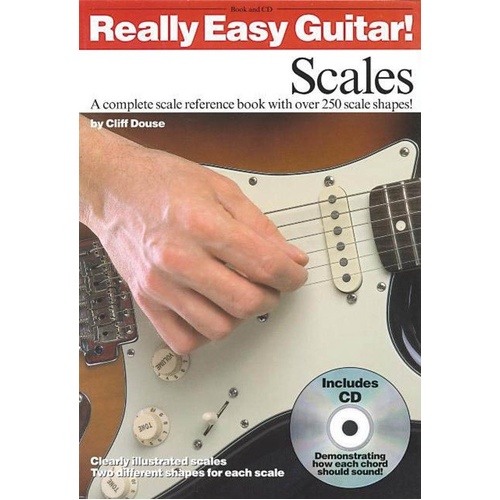 Really Easy Guitar Scales Book with CD
