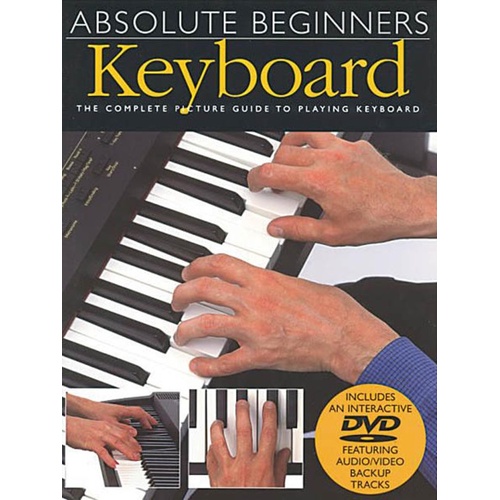 Absolute Beginners Keyboard Book/DVD (Softcover Book/DVD) Book