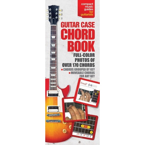 Guitar Case Chord Book with Color-Coded Diagrams