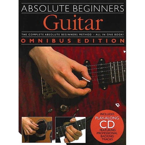Absolute Beginners Guitar Omnibus Book/CD