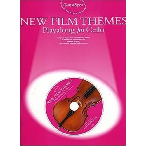 Guest Spot New Film Themes for Cello BK/CD