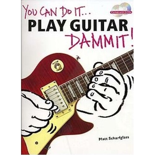 You Can Do It Play Guitar Dammit Book/2CD (Softcover Book/CD)