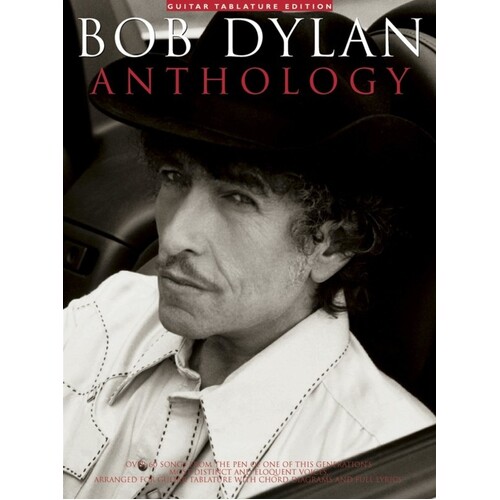 Dylan Bob Anthology Guitar TAB (Softcover Book)