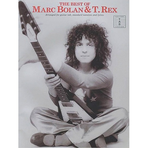 The Best Of Marc Bonline Audion And T Rex Guitar TAB (Softcover Book)