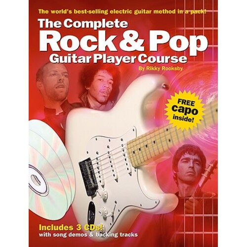 Complete Rock And Pop Guitar Player Pack Book/3CD (Softcover Book/CD)
