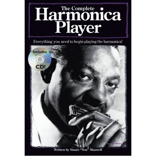 Complete Harmonica Player Softcover Book/CD