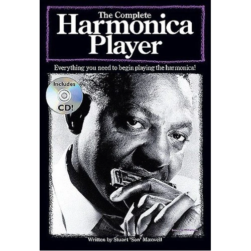 Complete Harmonica Player Book, CD, and Harmonica Set