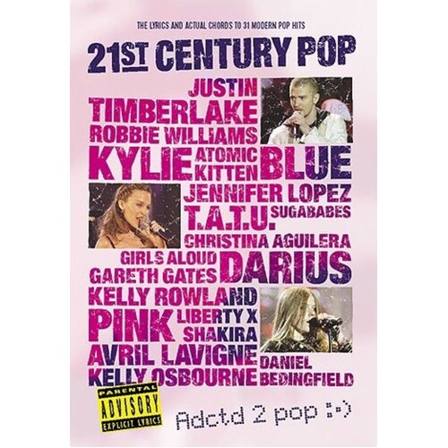 21st Century Pop Chord Songbook (Softcover Book)