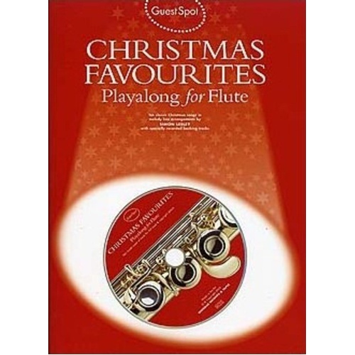 Guest Spot Christmas Favourites Flute Book/CD