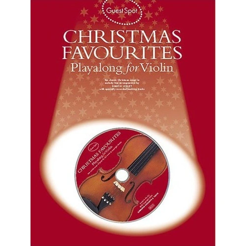 Guest Spot Christmas Favourites for Violin BK/CD