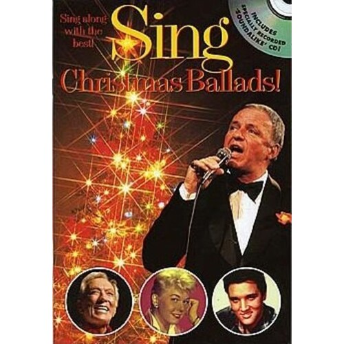 Sing Christmas Ballads Softcover Book/CD