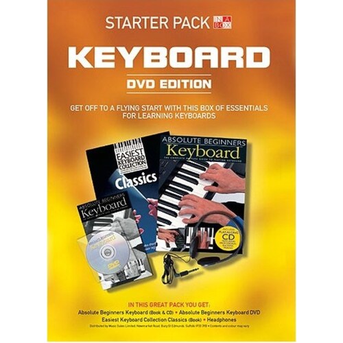 Starter Pack DVD Edition - Keyboard (Package) Book