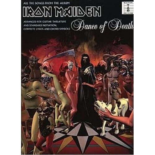 Iron Maiden - Dance Of Death Guitar TAB (Softcover Book)