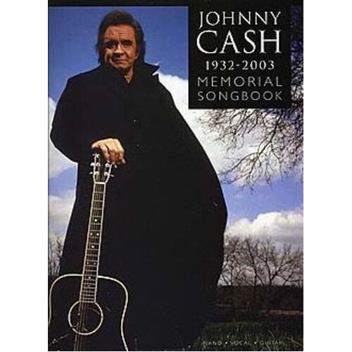 Johnny Cash - 1932-2003 Memorial Songbook PVG (Softcover Book)