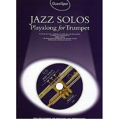 Guest Spot Jazz Solos for Trumpet Book and CD