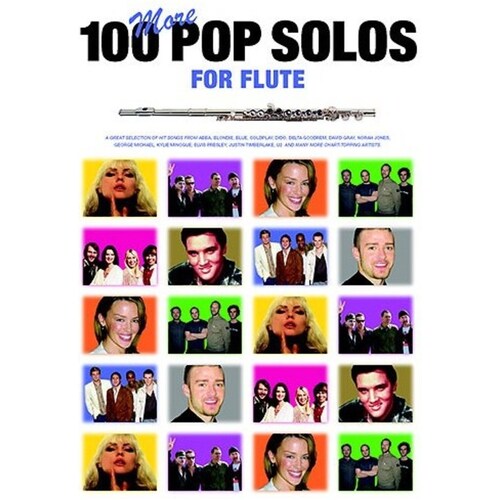 100 More Pop Solos For Flute (Softcover Book)