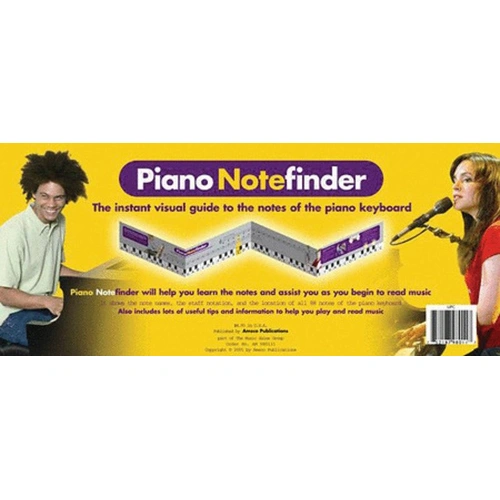 Piano Notefinder Visual Keyboard Guide by Wise Publications