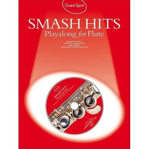 Guest Spot Smash Hits 2004 Flute Softcover Book/CD