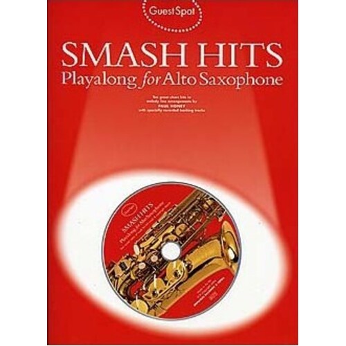 Guest Spot Smash Hits 2004 Alto Sax Softcover Book/CD