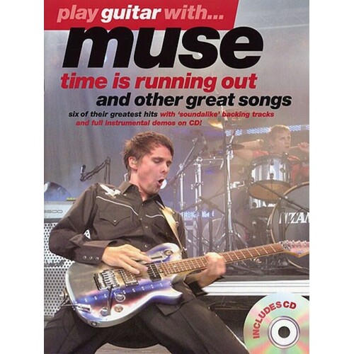 Play Guitar With Muse Time Is Running Out Book/CD Book
